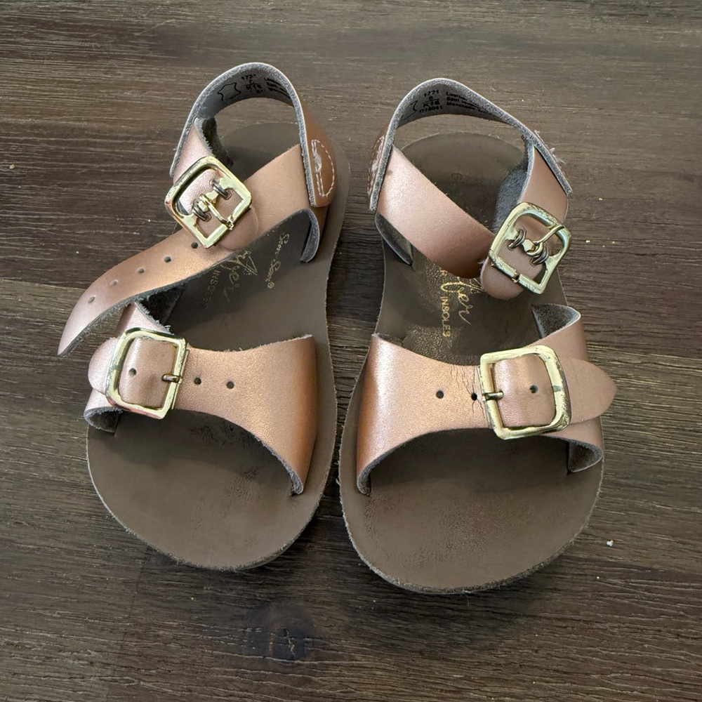 Salt Water Sandals by Hoy Brown Classic Sandals